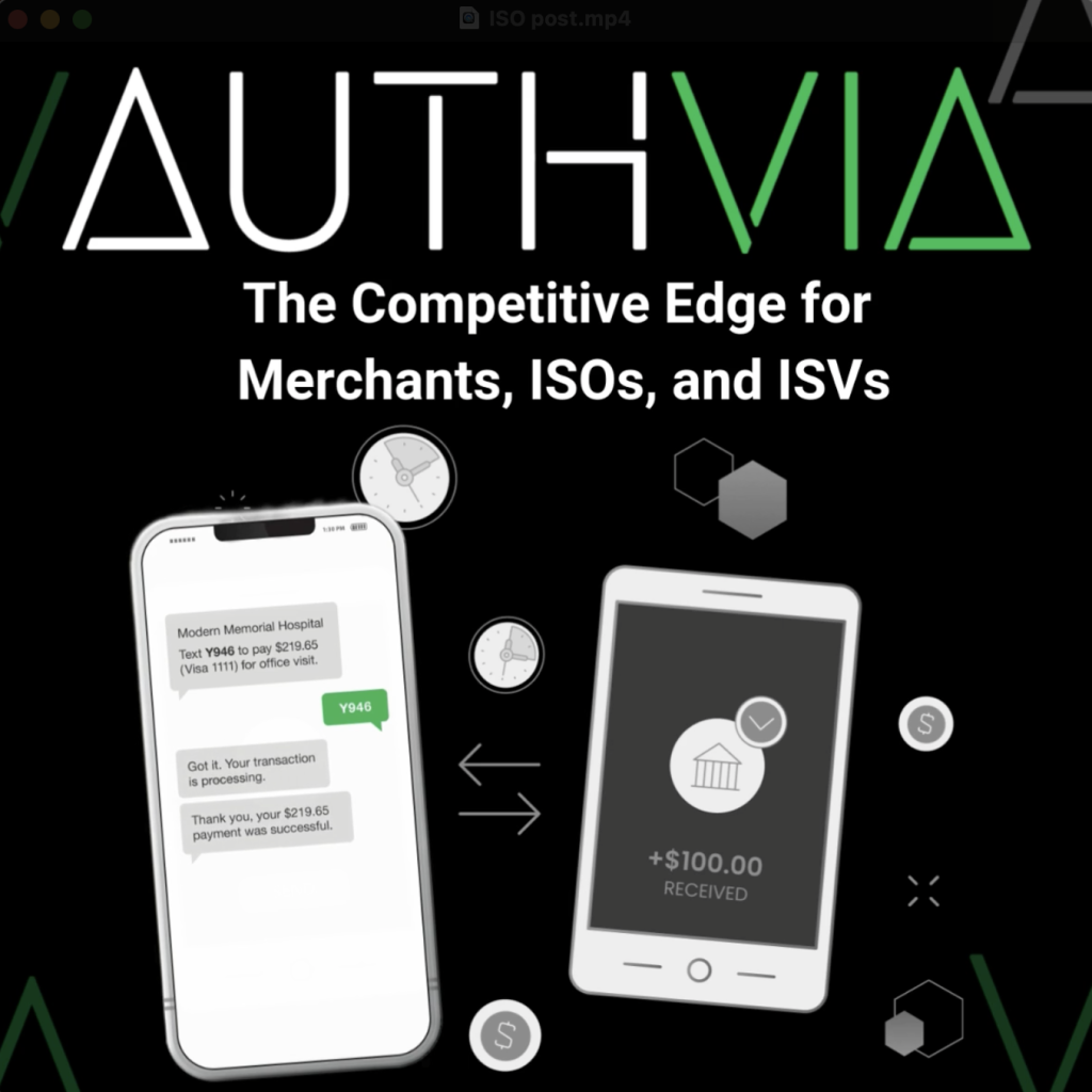 Text to pay for ISOs and ISVs