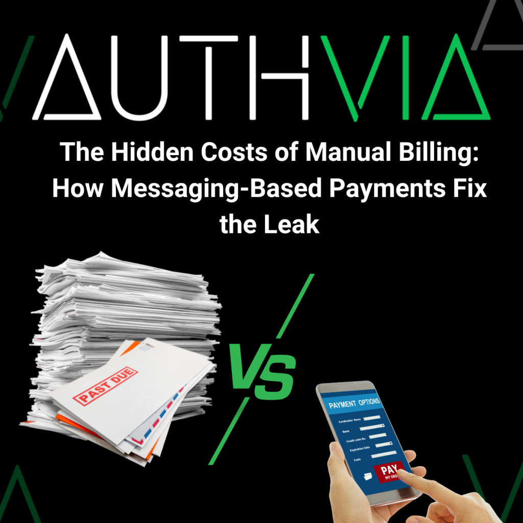 paper billing vs. text payments