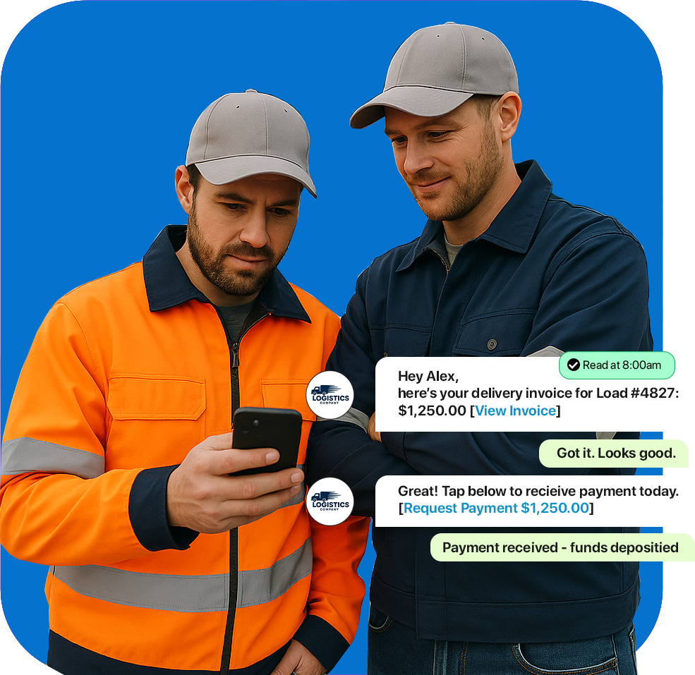 payments for logistics