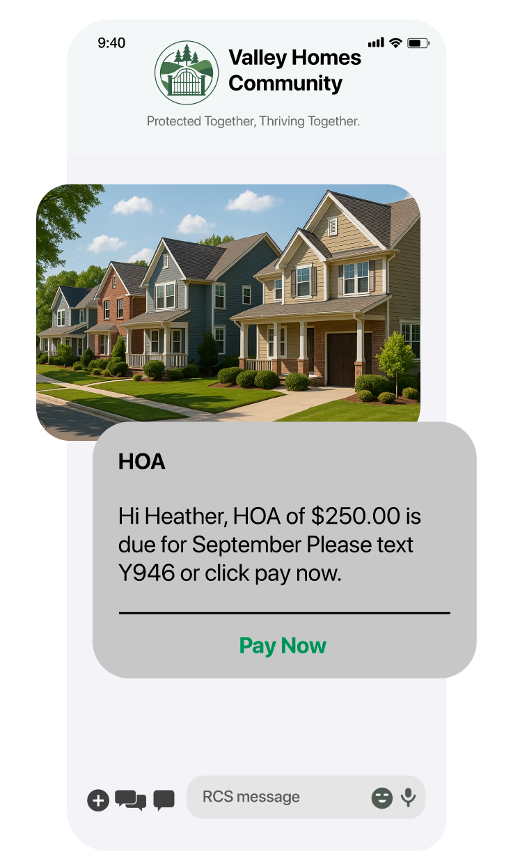 hoa payments
